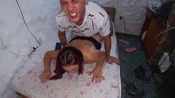 JOVEN PAREJA ROMANTICA HACIENDO EL AMOR video