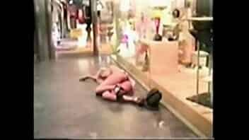 Blonde Fucked in Front of Shop Window video