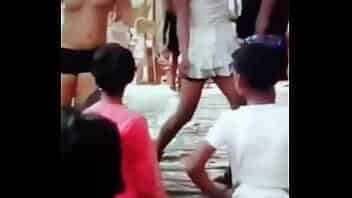 Tamil girls dancing nude in public video